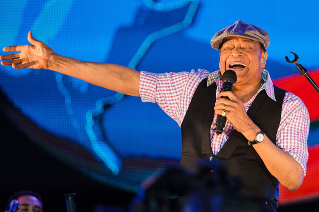 Al Jarreau at Rock in Rio on Sept. 27, 2015, in Rio de Janeiro (Mauricio Santana/Getty Images)